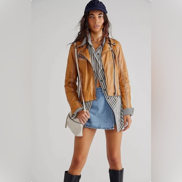 Mauritius Christy Moto Jacket Free People - Picture 3 of 17